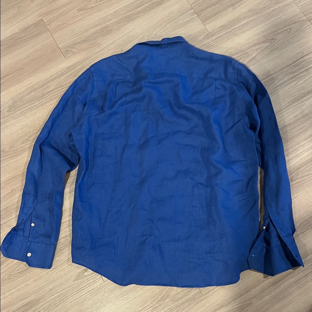 Vilebrequin Men's Deep Blue Casual Shirt - Picture 4 of 4